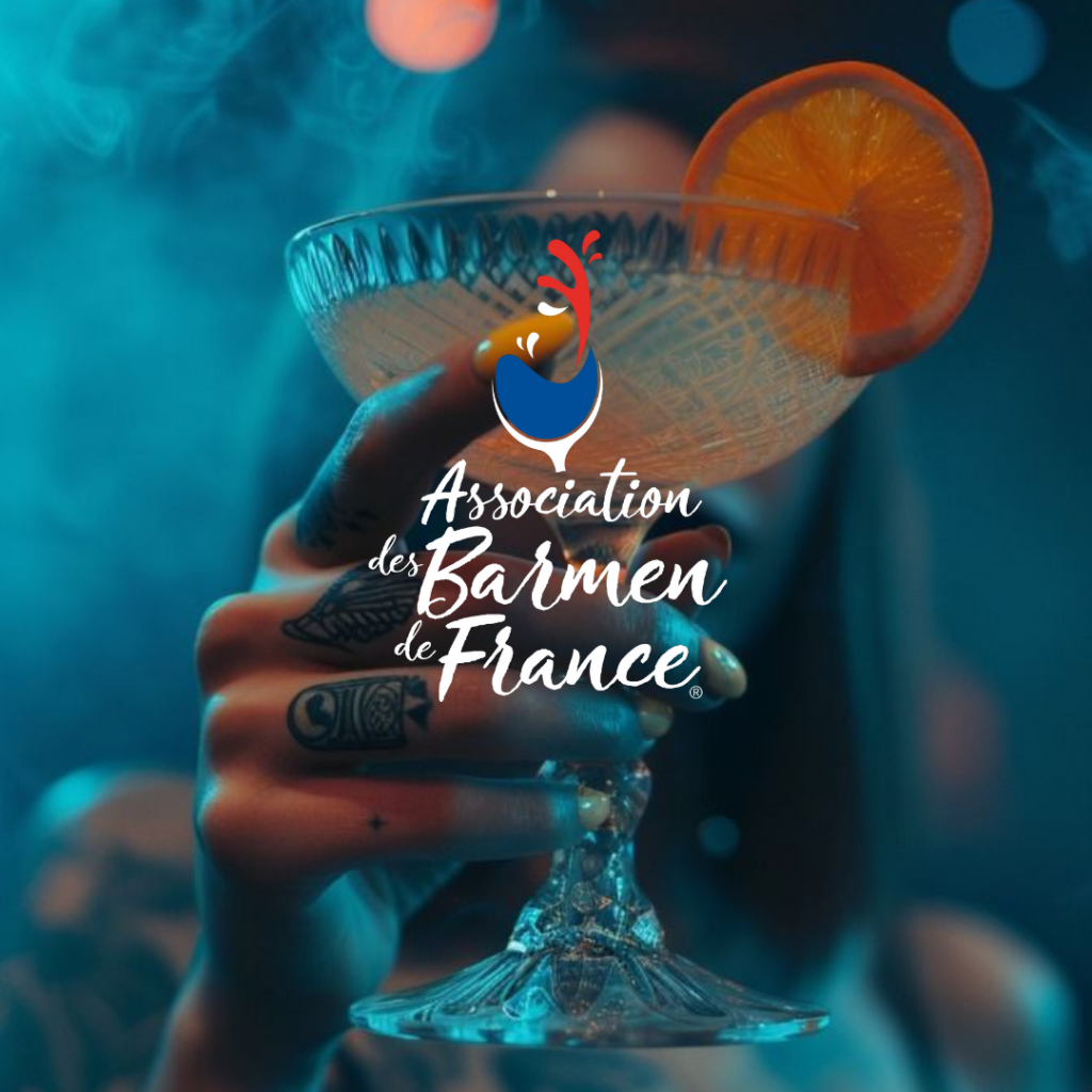Campagne social media pour l’Association des Barmen de France mettant en valeur l’art du cocktail et la communauté des barmen