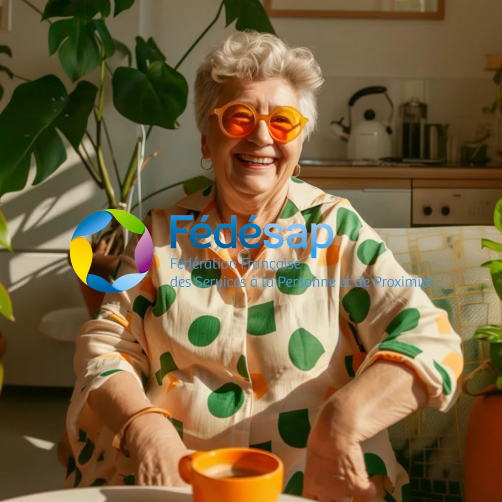 Campagne social media réalisée pour la Fédésap, illustrant la proximité et le bien-être des publics accompagnés